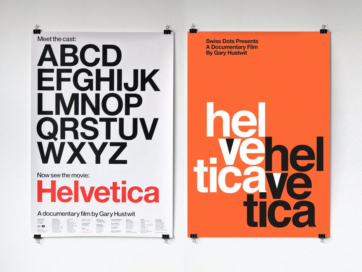 Что такое типографика: плакат к фильму «Гельветика», набранный шрифтом Helvetica