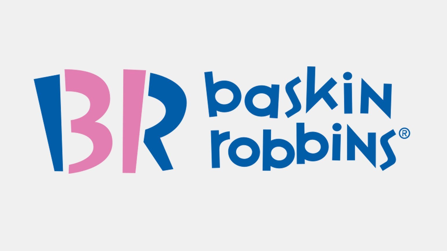 Значение розового для брендов: логотип Baskin Robbins