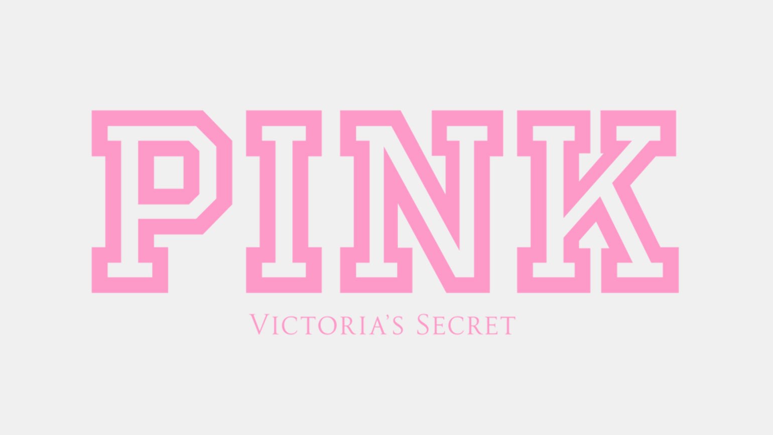  Значение розового для брендов: логотип Victoria's Secret Pink