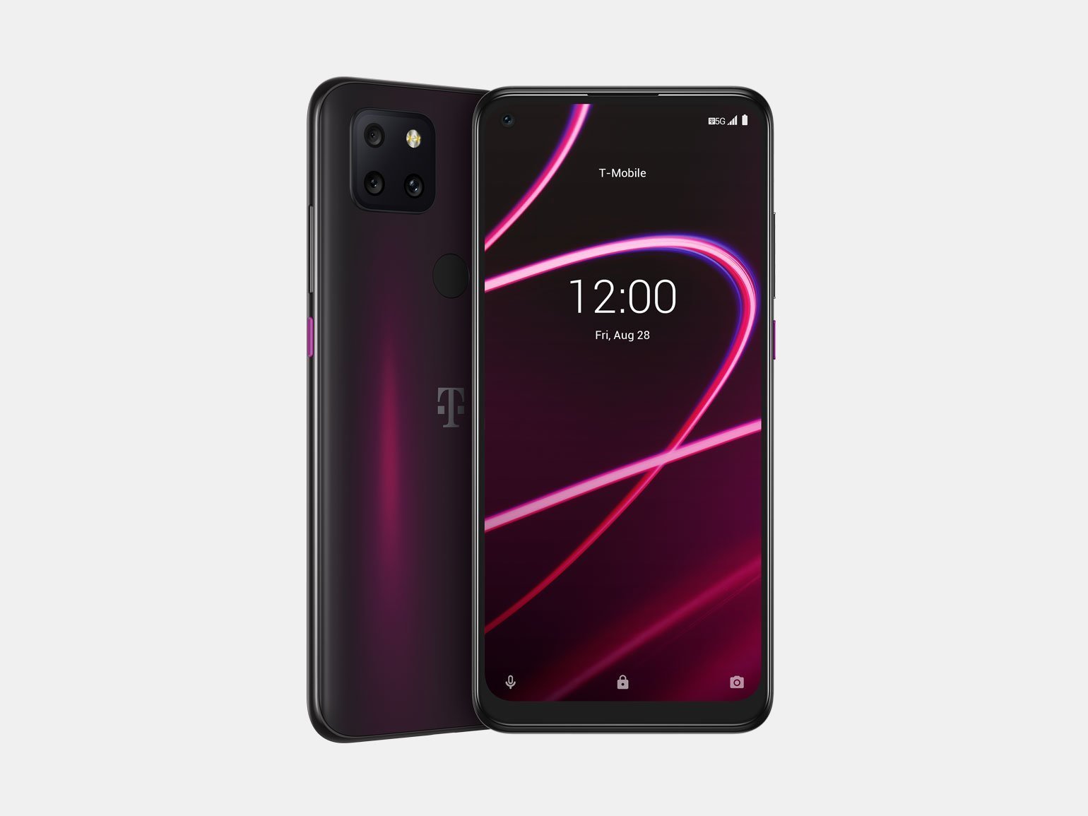 Значение розового для брендов: телефон T-Mobile REVVL V+ 5G