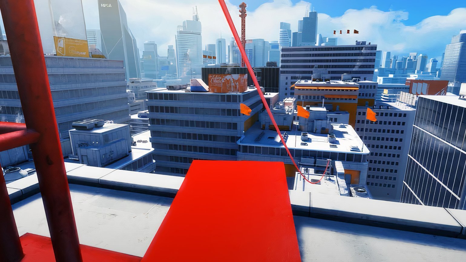 Mirror's edge на пк. Mirrors Edge 1 уровни. Вертолет Edge Mirrors Edge. Mirrors Edge левел дизайн. Mirrors Edge геймплей лестница.