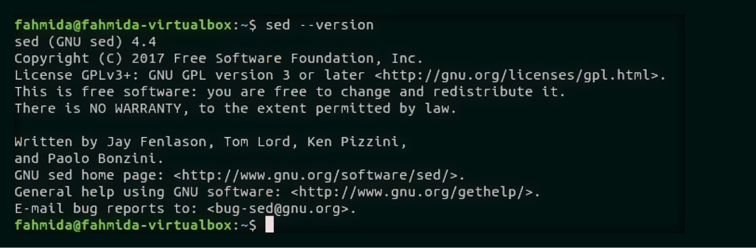 Sed command. Sed Linux examples. Sed Bash.