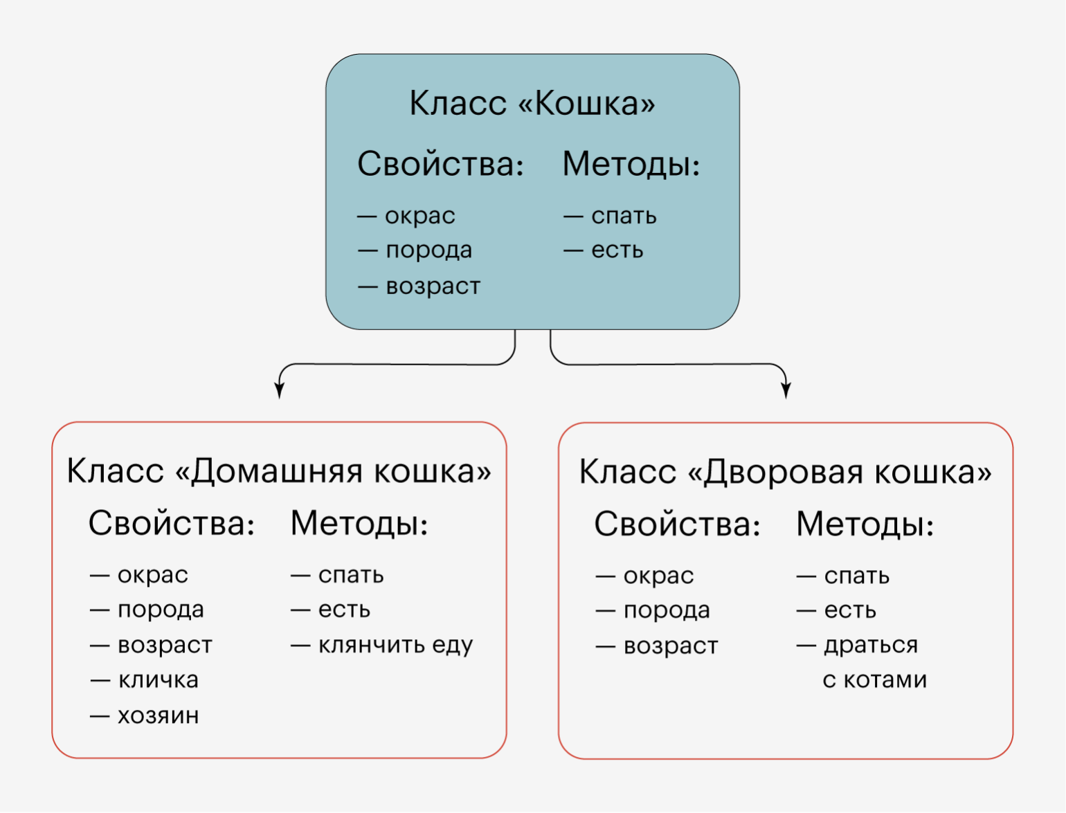 Основы ООП: принципы объектно-ориентированного программирования на простых  примерах / Skillbox Media