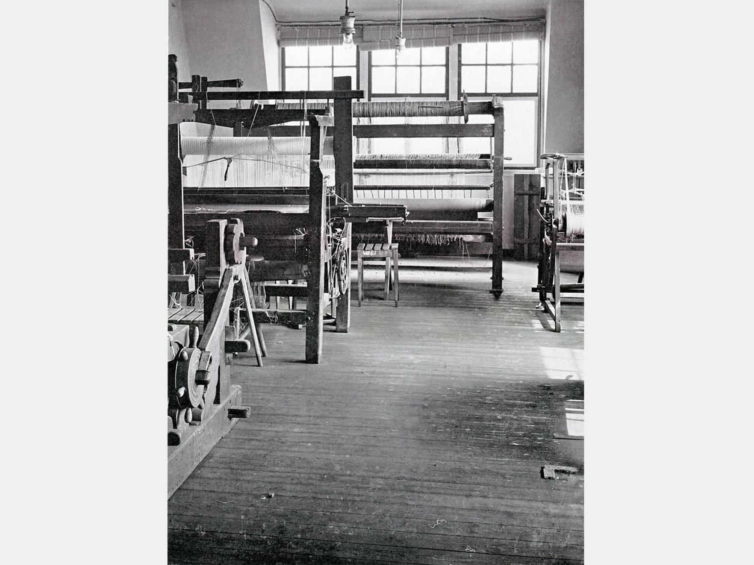 Ткацкая мастерская в школе Баухаус в Веймере