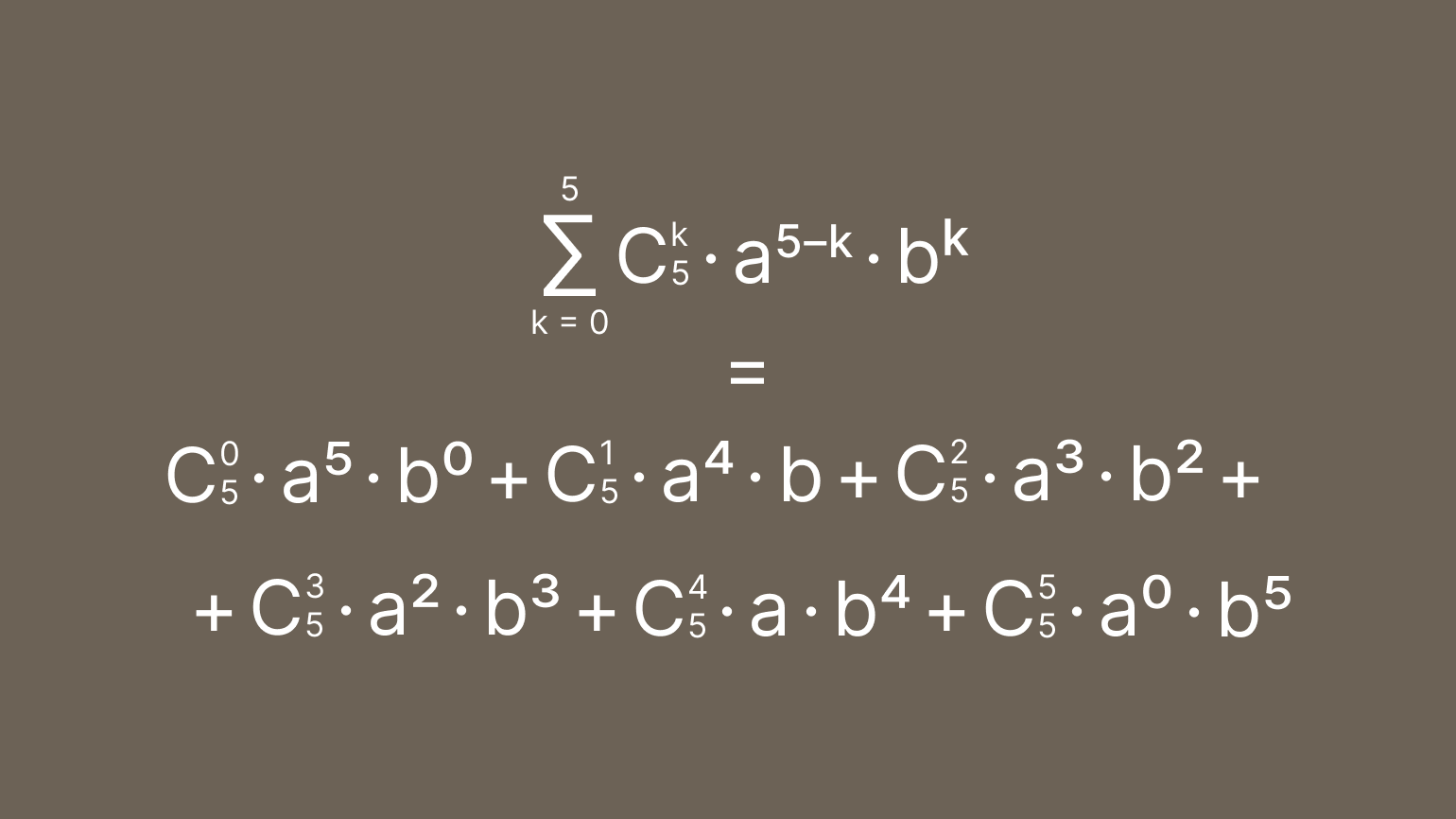 Бином Ньютона. Биномиальные коэффициенты треугольник Паскаля. Бином Ньютона для комплексных чисел. Бином ньютона самостоятельная работа