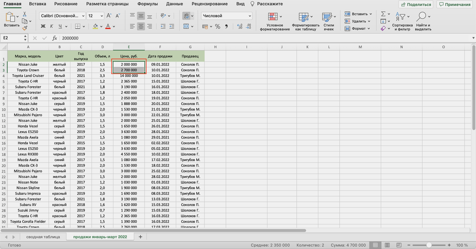 Сортировка по дате в сводной таблице excel