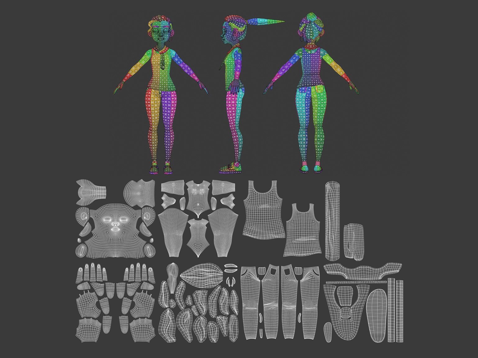 Что такое UV-развёртка — и почему она важна в 3D-моделировании / Skillbox  Media