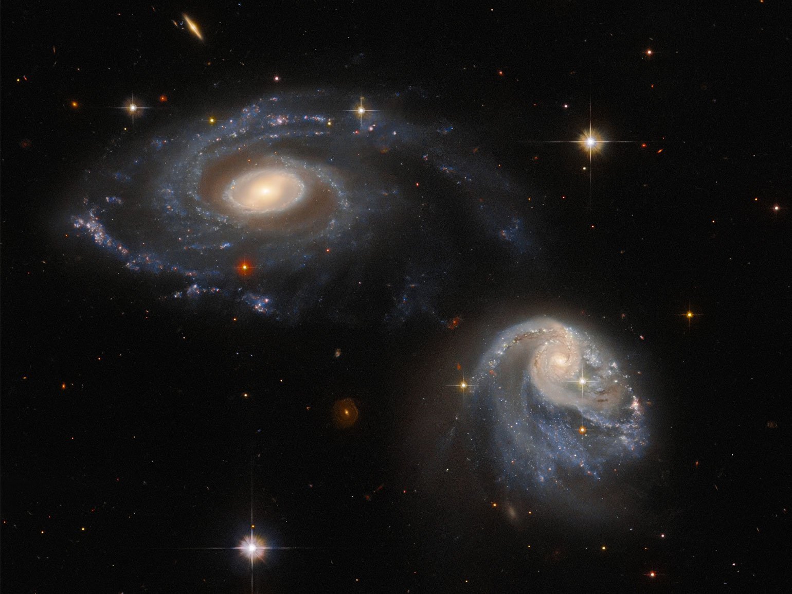 Современная фотография телескопа «Хаббл»